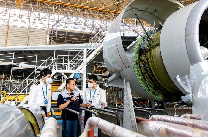 北京海關以問題為導向，促進學習成果落地見效，助力航空維修等新業態發展。