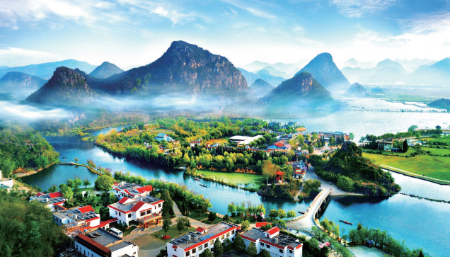 丘北普者黑5A級旅游景區。