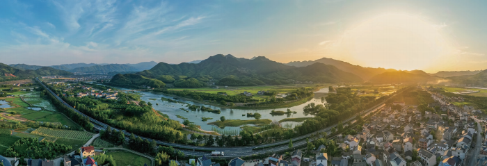 國家幸福河湖建設項目—浙江省靈山港。