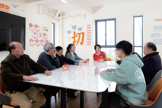 2024年3月，福建省泉州市洛江區信訪干部開展矛盾糾紛調解工作。