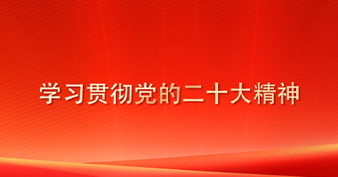 學習貫徹黨的二十大精神